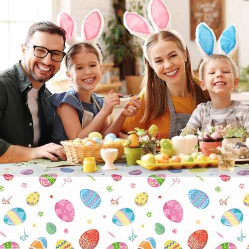 2 Pack Easter Tablecloth (2 Count)