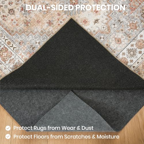 Felt and Rubber Backing Rug Pad 6x9