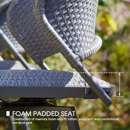 Patio Bar Stool Chairs Set of 4 (4 Count)