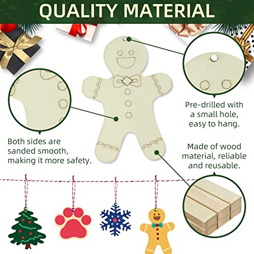 Wooden Christmas Ornaments