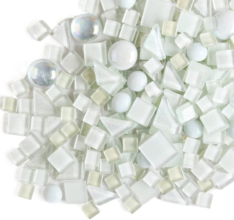 1.1 LB Irregular Crystal Mosaic Tiles