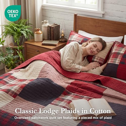 Woolrich Sunset Reversible Quilt Set