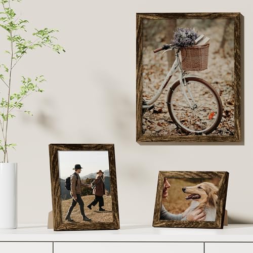 11x14 Picture Frames Set of 9 for Wall Mounting (9 Count)