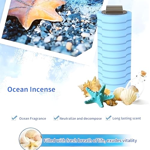 Disposable Toilet Brush Scrubbing 40 Refills Holder Wall Mount (40 Count)