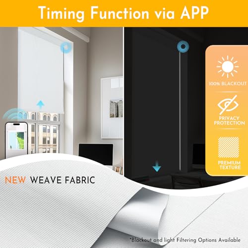 Smart Motorized Blinds with Remote