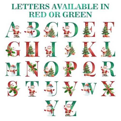 Personalized Christmas Ornaments 2025 Ceramic Custom Name Date Initial A
