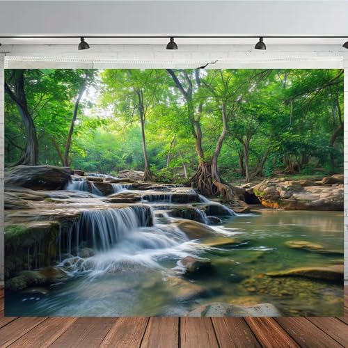 Nature Tapestry Forest Tree Sea Cave Wall Hanging