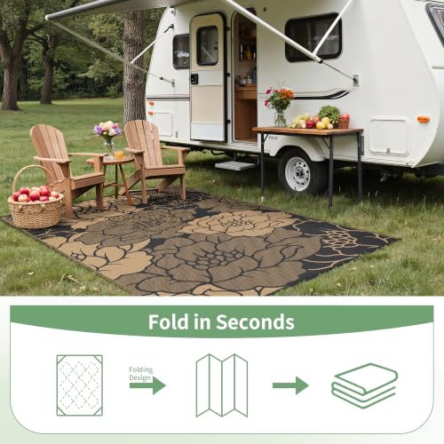 Outdoor Rug Waterproof Plastic Rugs for Patio
