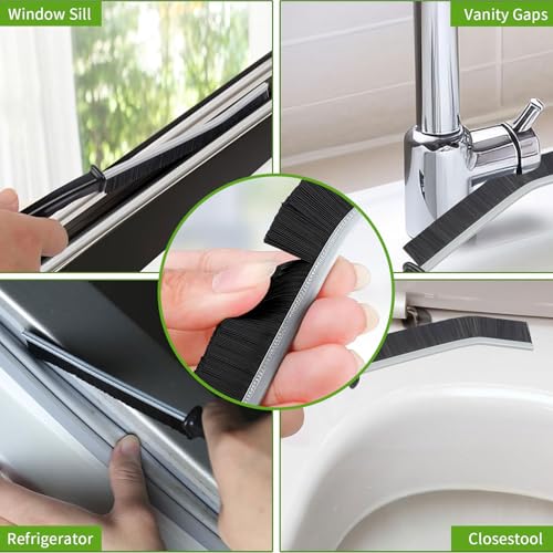 Commercial Grade Crevice Cleaning Brush Set (12 Count)