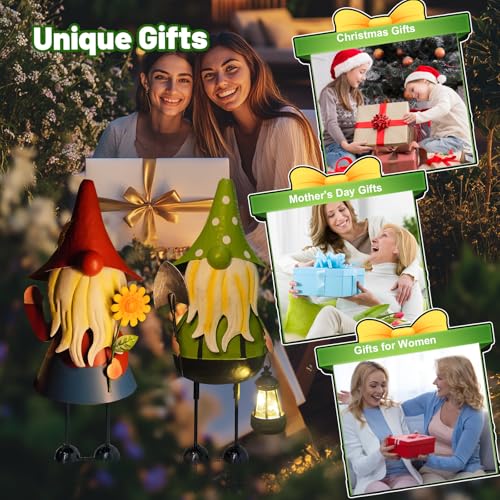 Solar Gnomes Garden Statue (2 Count)