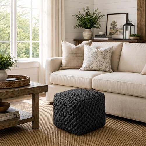 Square Pouf Ottoman