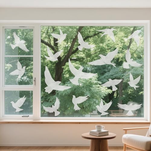 9 Sheets Bird Window Clings (9 Count)