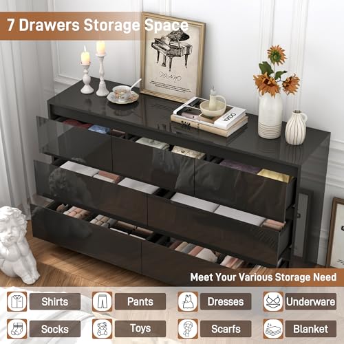 Black Malm Dresser for Bedroom
