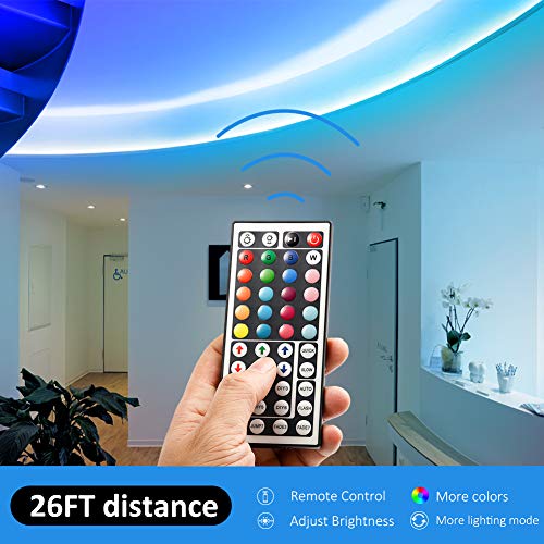 Led Strip Lights 32.8 ft RGB Color Changing Lights Strip for Bedroom (32.8 Feet)
