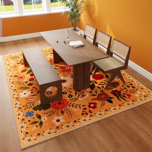 Area Rug 8x10 Washable