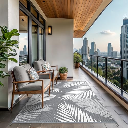 Outdoor Rug Waterproof Plastic Rugs for Patio