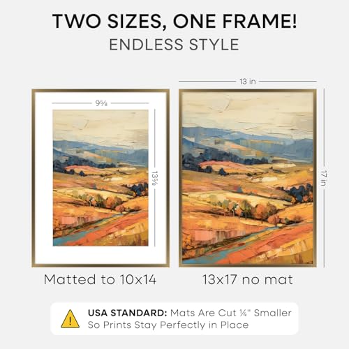 13x17 Bronze Picture Frame (2 Count)