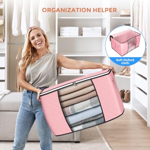 90L Large Storage Bags (6 Count)