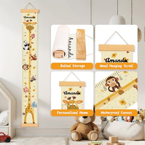 Customize Name Growth Chart Wall