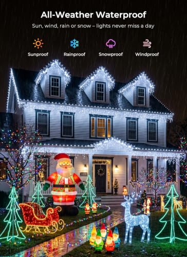 Christmas Icicle Lights Outdoor