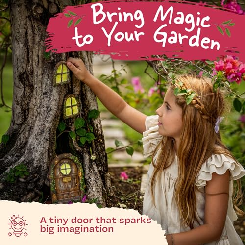 Fairy Door for Tree Kit (4 Count)