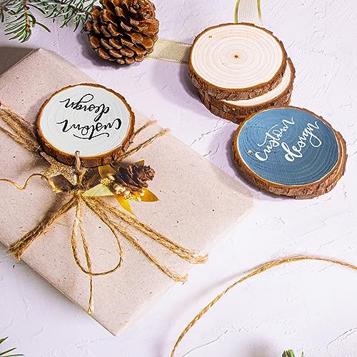Natural Wood Slices 30pcs 2.0" (30 Count)