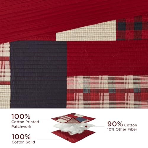 Woolrich Sunset Reversible Quilt Set