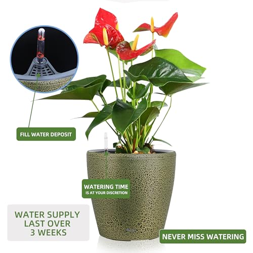 18x17 Self Watering Planter with Wheels
