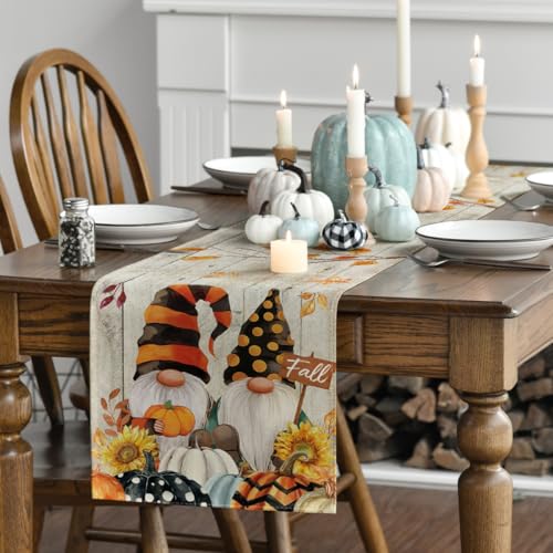 210 GSM Fall Table Runner Home Party Decor 13x108 Inch