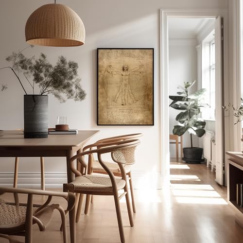 Classic Leonardo Da Vinci Poster