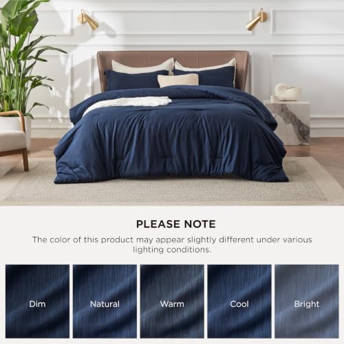 Navy Full Size Comforter Set