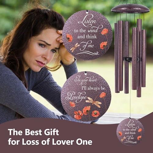 Dragonfly Wind Chimes for Loss of Loved One