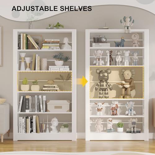 White Bookshelf