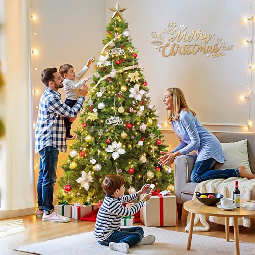 9FT Pre Lit Christmas Tree with Remote Control