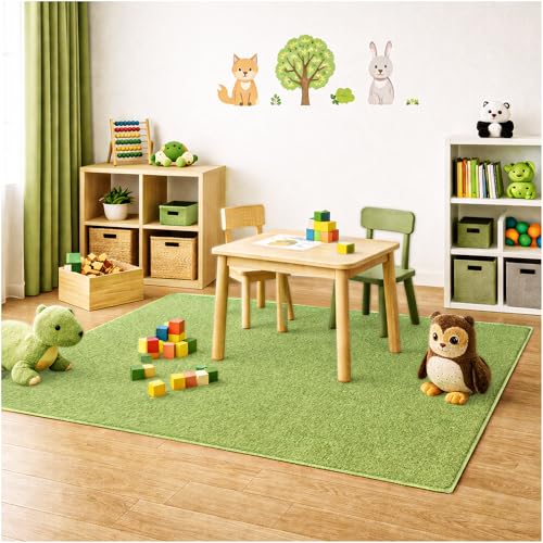 Soft & Colorful 11' x 11' Kids Classroom Area Rug