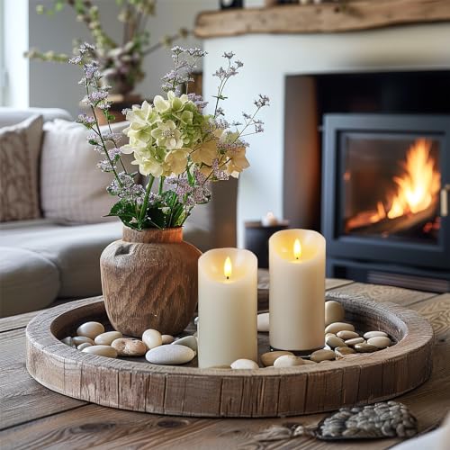6" x 3" Flickering Flameless Candles (2 Count)
