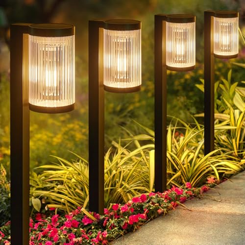Solar Pathway Lights Outdoor (10 Count)