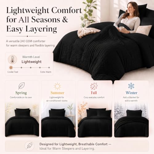 Oversized King Comforter Set 120x98 in