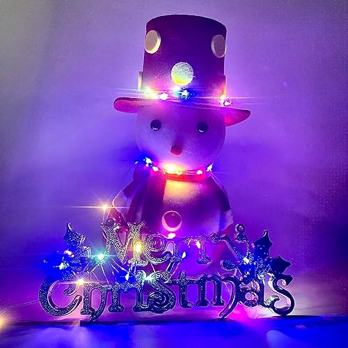 4 Pack Fairy Lights Battery Operated String Lights Warm White & Multi Color (4 Count)