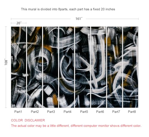 Abstract Art Wall Mural Fabric Texture Wallpaper for Bedroom Living Room