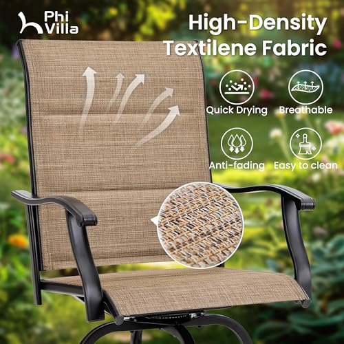 Bar Height Patio Table and Chairs 3 Piece (3 Count)