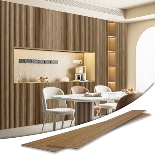 Fine Bar Design Slim Slat Wall Panel (4 Count)