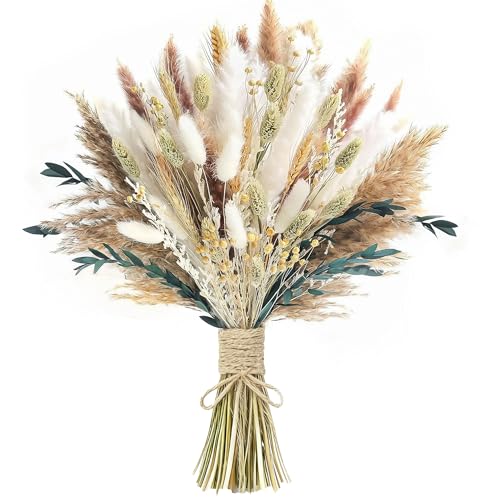 126pcs Dried Pampas Grass Decorations (126 Count)