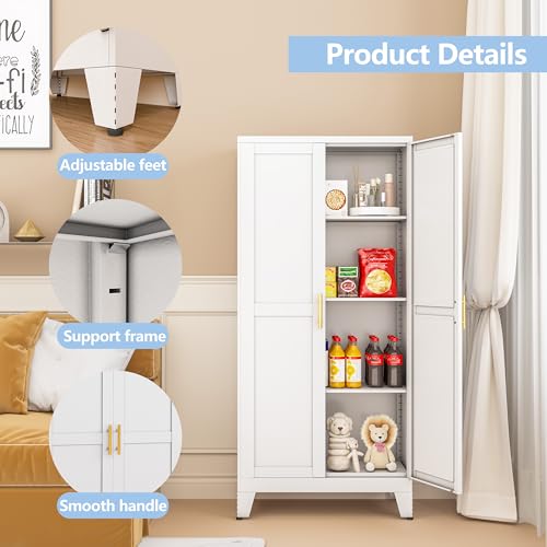 White Kitchen Pantry Cabinets