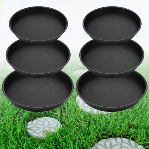6 Pcs Bigger Round Stepping Stone Mold (6 Count)