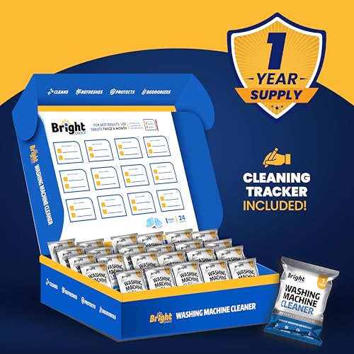 Washing Machine Cleaner Tablets 24 Pack (24 Count)