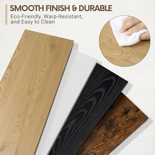 10x10 Inches Floating Shelves Wall Mounted Set of 2 (2 Count)