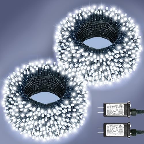 2 Pack Christmas Lights Outdoor