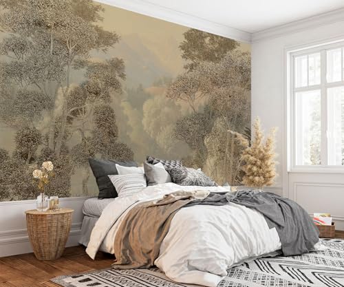 Tropical Jungle Wallpaper Landscape Tree wall murals for Bedroom 159"x107"