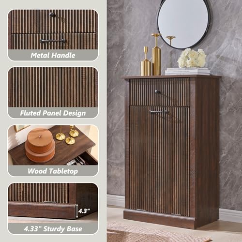 Tilt Out Trash Can Cabinet